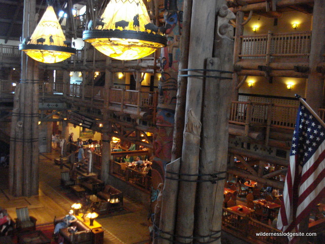Whispering Canyon Cafe from Second Floor